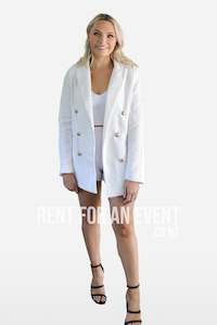 Tops 1: Shakuhachi + Kookai Blazer Shorts Set