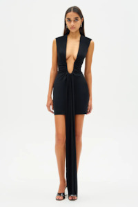 Tops: Misha Jennifer Cupro Mini Dress