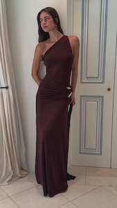 Ance Gria Gaia gown brown