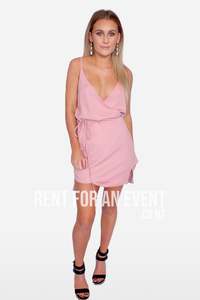 For Sale: FOR SALE: Stolen From My Sister Wrap Dress - Pink