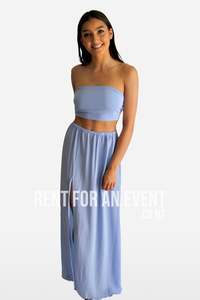 Size 6: Sisters The Label Vienna Sky Two Piece Set