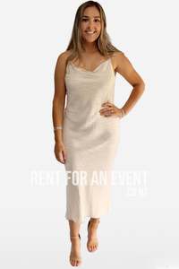 Size 14: FOR SALE-Bec & Bridge Kat Cowl Midi Dress