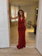 Designbisi - Redina maxi dress rust