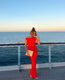 Lilah maxi dress - red