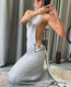 Gaia gown - Silver grey