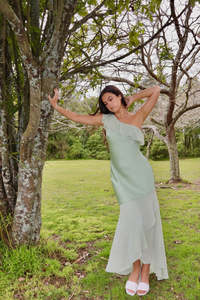 Green garden maxi