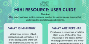 Maori Gifts Resources: Mihi Resource - Digital Download