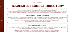 Rārangi Rauemi | Resource Directory - Free Download