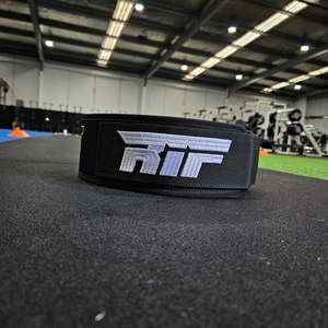 Weightlifting Belts: RIF Black 4" Weightlifting Belt