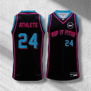 Clothing: RIF Athletes Singlet - Pink & Blue