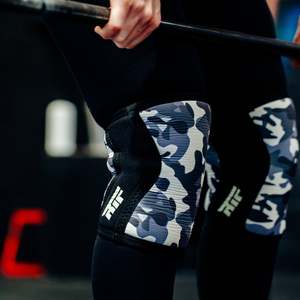 Knee Sleeves: RIF Knee Sleeves - Grey Camo