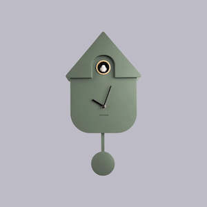 Karlsson: Karlsson | Modern Cuckoo Clock | Jungle Green