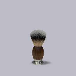 Aermeda | Shaving Brush | Walnut & Stainless
