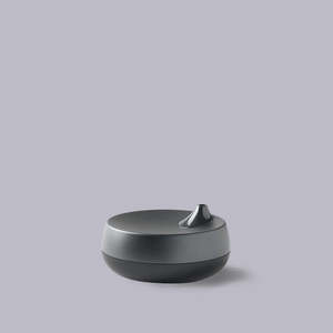 Homeware: Lexon | Romino | Waterless & Portable Aroma Diffuser | Metallic Grey
