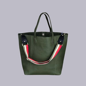 Scarlett Victor: Scarlett & Victor | The Posh Tote | Leather | Olive