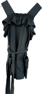 Karen Walker Playsuit Black