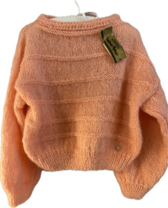 New handknit jumper.