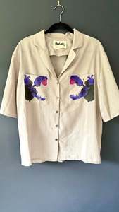 Size 14: Psycho Analysis Pyjama Pant and Top Silk Cotton Set