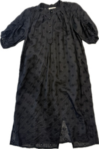 Frontpage: Lania Black Dress Broderie