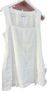 Posse Tunic Linen White