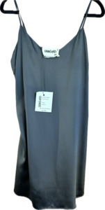 Languid Silk Black Slip Nightie