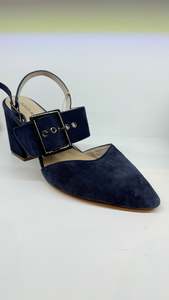 Isabella Anselmi Navy Suede Heel