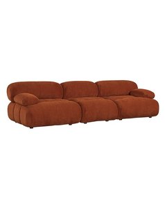 Sectional Sofas: Solene 3s Sofa - Terracotta
