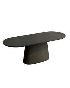 Milano Oval Dining Table (single pedestal)