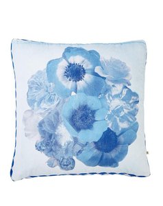 Sale Cushions: Vintage Posy Blue Cushion 50x50