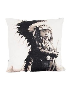 Native American Boy cushion