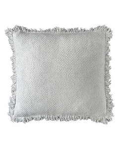 Chelsea Cushion With Fringe -  White 60x60
