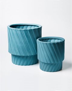 Gifts For Her: Moma Planter Set - Blue