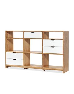 Bookcases: Florida Half Triple Bookcase