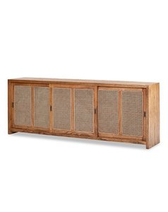 Mangowood Rattan: Bianca Buffet 3Dr