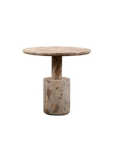 Marble 1: Babylon Side Table (Capri Beige)