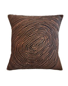 Fingerprint Red Batik Cushion