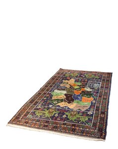 Textile Outlet: Balouch Herat War Rug 122x209cm
