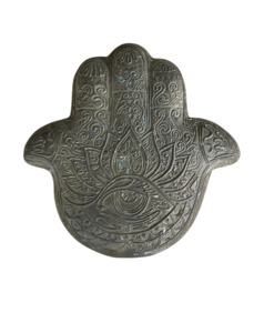 Hamsa Brass Hand Ornament 30cm