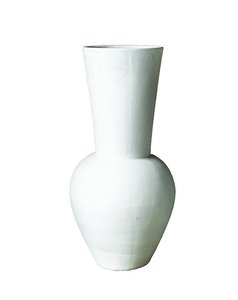 Vases Vessels Outlet: Aladdin Floor Vase - White
