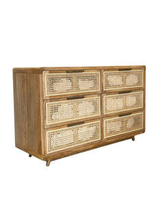 In Stock Furniture: Romeo Chest 6 Drawers
