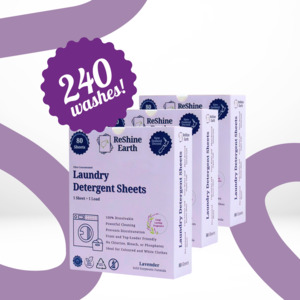 Laundry Detergent Sheets: Value Pack, Laundry Detergent Sheets, 240 Washes