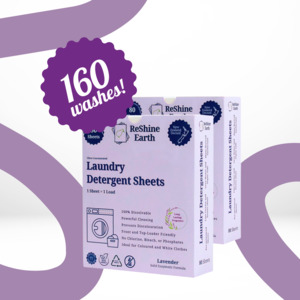 Laundry Detergent Sheets: Duo Pack, Laundry Detergent Sheets, 160 Washes