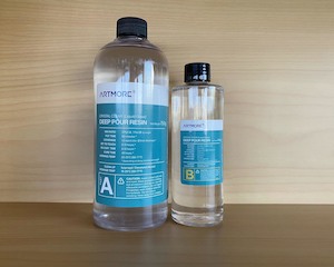 Crystal Clear Casting Resin (Liquid Glass) for River Table Coffee Table Bar Top &hellip;