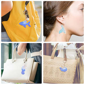 Moulds: Ocean-Themed Resin Earring Pendant Silicone Moulds, Jellyfish, Seashell, Marine Animal Moulds