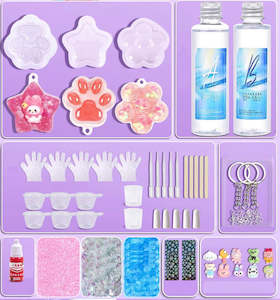 Resin Art Set Starter Kit (81 pieces)- 2024