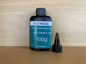 Uv Resin: UV Activated Art Resin - Soft / Flexible Transparent UV Resin Crystal Clear Glue Sunlight Ultraviolet Curing Resin Liquid Glue for DIY Crafts