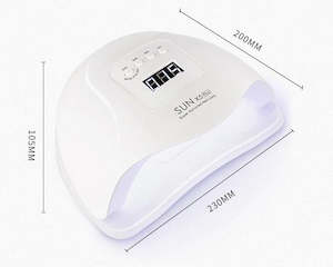 Uvled Lamp: 80W UV LED Nail Lamp Gel Nail Light UV Dryer with 4 Timers Nail Dryers Nail Polish Epoxy Curing Light Lamps