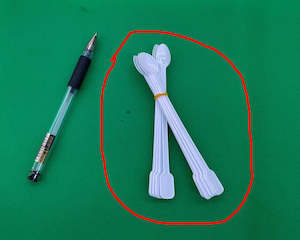 Tiny Tools: Plastic Spoon - Small (10pcs)