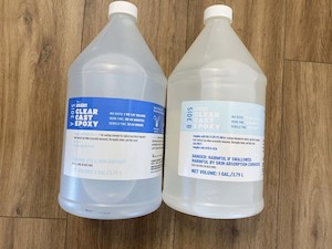 Epoxy Resin 1 1 By Volume: FDA Approved AMAZING CLEAR CAST - 1 : 1 by Volume, 2 Gal Kit ALUMILITE