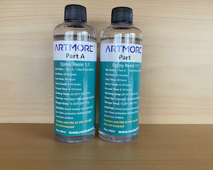 UV Resistant + FDA Approved Epoxy Resin - 1:1 by Volume 500 ml Kit Artmore for J&hellip;